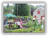 Kitty Scully visits the Community Garden