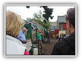 Kitty Scully visits the Community Garden