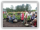 Kitty Scully visits the Community Garden