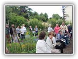 Kitty Scully visits the Community Garden