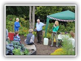 Kitty Scully visits the Community Garden