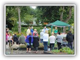 Kitty Scully visits the Community Garden