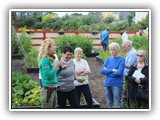 Kitty Scully visits the Community Garden