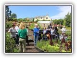 Kitty Scully visits the Community Garden